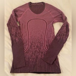 Lululemon run swiftly longsleeve top